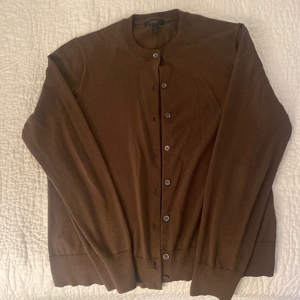 J crew cardigan